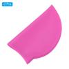 PATIKIL Silicone Swim Cap, 2 Pcs Waterproof Swimming Hat Non-Slip Adult Swimming Caps for Women and Men Swim Training Racing, Pink view 3
