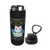 SIYTUAU I Dis Appear Into Books Water Bottle 18 Oz Stainless Steel Water Bottles Leak Proof Outdoor Sports Insulated Water Bottle Funny Bottle Water view 2