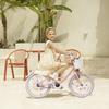 Bixike Girls Bike with Basket for Toddlers and Kids Aged 3-14 Years Old, 12 14 16 18 Inch with Training Wheels & Doll Seat, 20 Inch with Kickstand & Rear Rack, Princess Style Bicycle for Gift. view 4