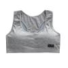 Teen Girls Bra Cotton Underwear Vest Puberty Sport Training Breathable Bras Top Clothes for Teens Girls (Grey, One Size) view 1