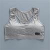Teen Girls Bra Cotton Underwear Vest Puberty Sport Training Breathable Bras Top Clothes for Teens Girls (Grey, One Size) view 2
