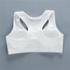 Teen Girls Bra Cotton Underwear Vest Puberty Sport Training Breathable Bras Top Clothes for Teens Girls (Grey, One Size) view 4