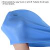 PATIKIL Silicone Swim Cap, 2 Pcs Waterproof Swimming Hat Non-Slip Adult Swimming Caps for Women and Men Swim Training Racing, Light Blue view 4
