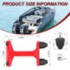 240110 4-Stroke Motor Trailering Support, Outboard Transom SaverOutboard Motor Trailer Support Compatible with MERC-y 75/90/115/200/225/250/300HP 4-Stroke Engines and New V6 175Hp Engine view 4