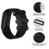 Replacement Bands Compatible with Fitbit Charge 4 / Fitbit Charge 3 Bands for Women Men, Silicone Fitness Sport Wristbands for Women Men Small Black+Blue (2 Pack) view 4