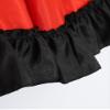Eandarui Kids Girls Spanish Bull Dance Skirts Flamenco Performance Costume Big Swing Folkloric Mexican Dancewear Black A 9-10 Years view 4