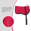 Harrison Howard Ergonomically Designed Correct Bareback Pad with Side Pockets Extra Thick Center for Maximum Support Anti-Slip Bareback Pad Comes with Matching Girth Vibrant Red view 2