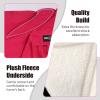 Harrison Howard Ergonomically Designed Correct Bareback Pad with Side Pockets Extra Thick Center for Maximum Support Anti-Slip Bareback Pad Comes with Matching Girth Vibrant Red view 4