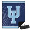 LOGOVISION Upper Iowa University Picnic Outdoor Blanket, 50"x60" Logo Dots, Foldable Blanket for Picnic, Beach, Camping, Park, Tailgate view 1
