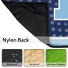 LOGOVISION Upper Iowa University Picnic Outdoor Blanket, 50"x60" Logo Dots, Foldable Blanket for Picnic, Beach, Camping, Park, Tailgate view 4