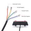 48V Brake Light, Rear Tail Warning Lamp Brake Led Light Cycling Accessories Universal Electric Rear Safety Light for Electric view 2