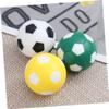 KOMBIUDA 15pcs Table Football Balls Replacement for Kicking Game Soccer Table Mini Replacement Foosballs Traditional Soccer Ball Pattern Random Color view 4