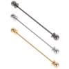 WCB1FPu Men Shirt Pins Tie Clip Collar Clasp Luxury Business Wedding Brooch Bar Ornament Formal view 2