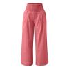 The to Only Placed by Me Trendy Women Work Pants Business Casual Lightweight Pants for Summer Harem Pants Sets for Women Red Pants Suit for Women Long Pantaloons Women view 3