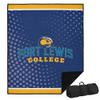 LOGOVISION Fort Lewis College Picnic Outdoor Blanket, 50"x60" Logo Dots, Foldable Blanket for Picnic, Beach, Camping, Park, Tailgate view 1