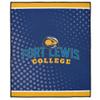 LOGOVISION Fort Lewis College Picnic Outdoor Blanket, 50"x60" Logo Dots, Foldable Blanket for Picnic, Beach, Camping, Park, Tailgate view 2