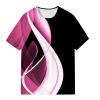 Ymosrh Shirts for Men Graphic Tees, Casual Tshirts Summer Short Sleeve T Shirt Tee Tops Black T Shirts Mens T Big and Tall Tshirts T Muscle Fashion Shirts Tee Gym Workout Shirts (XL, Hot Pink) view 4
