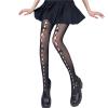 Awoscut Y2k Fishnet Stockings, Lace Socks Pants, Women Cutout Bowknot High Waist Stockings Lingerie Pantyhose (Black Style 2, One Size) view 3