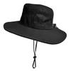 Outdoor Sun Hat Bucket Hats for Women Sun Protection Mesh Quick-Dry Cap UPF 50+ (Adjustable Size) Black view 1