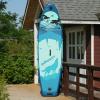 9.9'/5"33" Inflatable S U P w/Premium SUP Accessories & Backpack, Beginner Stand-Up Paddleboards, Bottom Fin for Paddling, Paddle, Leash, Surf Control, Non-Slip Deck for Youth & Adult (Grey Wolf) view 3