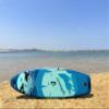 9.9'/5"33" Inflatable S U P w/Premium SUP Accessories & Backpack, Beginner Stand-Up Paddleboards, Bottom Fin for Paddling, Paddle, Leash, Surf Control, Non-Slip Deck for Youth & Adult (Grey Wolf) view 4