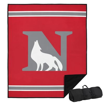 LOGOVISION Newberry College Picnic Outdoor Blanket, 50"x60" Primary Logo, Foldable Blanket for Picnic, Beach, Camping, Park, Tailgate
