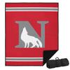 LOGOVISION Newberry College Picnic Outdoor Blanket, 50"x60" Primary Logo, Foldable Blanket for Picnic, Beach, Camping, Park, Tailgate view 1