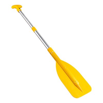Aymzbd Inflatable Boat Paddle Inflatable Boat Oars Adjustable Length with T Handle Kayak Paddles Accessory for River Fishing