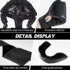 Kanayu 14 Pcs Boxing Gloves and Headgear Set for Beginners Youth 16 Ounce Boxing Gloves Headgear Helmet Hand Wraps Mouth Guards Equipment for Beginners Training Equipment Gifts(Black) view 3