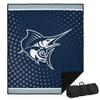 LOGOVISION Palm Beach Atlantic University Picnic Outdoor Blanket, 50"x60" Logo Dots, Foldable Blanket for Picnic, Beach, Camping, Park, Tailgate view 1