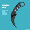 Milaloko 2 Pieces Karambit Knife Fixed Blade Tactical Camping Tool,Outdoor Hunting Knife with Sheath and Cord, Suitable for Hiking, Adventure, Survival and Collection (Golden Black) view 2