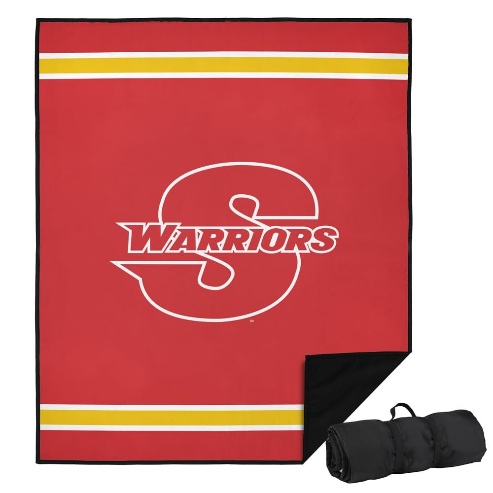 LOGOVISION California State University Stanislaus Picnic Outdoor Blanket, 50"x60" Primary Logo, Foldable Blanket for Picnic, Beach, Camping, Park, Tailgate