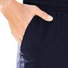 JEsilunmaMY Men's Outdoor Cargo Joggers Pants Side Pockets Elastic Waist Drawstring Sweatpants Workout Athletic Lounge Pants (Dark Blue,3X-Large) view 3