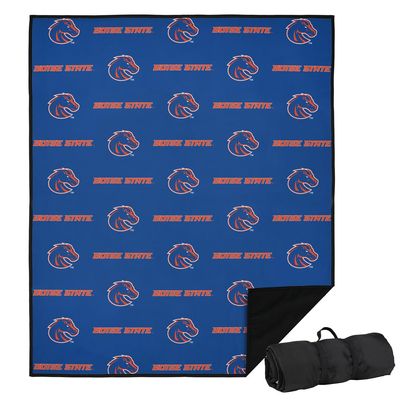 LOGOVISION Boise State University Picnic Outdoor Blanket, 50"x60" Logo Pattern, Foldable Blanket for Picnic, Beach, Camping, Park, Tailgate