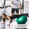 STOROMO Exercise Ball,Yoga Ball(with Exercise Tutorial)Extra Thick Non-Slip,Holds 2500 lbs, Workout Ball for Pregnancy Birthing and Balance Stability (Green, 85cm/33.4in) view 2