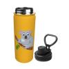 SIYTUAU Funny Koala Water Bottle 18 Oz Stainless Steel Water Bottles Leak Proof Outdoor Sports Insulated Water Bottle Funny Bottle Water view 2