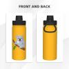 SIYTUAU Funny Koala Water Bottle 18 Oz Stainless Steel Water Bottles Leak Proof Outdoor Sports Insulated Water Bottle Funny Bottle Water view 4