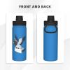 SIYTUAU Cute Pigeon Water Bottle 18 Oz Stainless Steel Water Bottles Leak Proof Outdoor Sports Insulated Water Bottle Funny Bottle Water view 4
