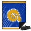 LOGOVISION Albany State University Picnic Outdoor Blanket, 50"x60" Logo Dots, Foldable Blanket for Picnic, Beach, Camping, Park, Tailgate view 1