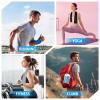 4 Packs Cooling Towel, 40" x 12" Microfiber Cooling Towels for Neck and Face, Soft Breathable Gym Towel for Working Out with Waterproof Bag & Carabiner, Sweat Towels for Running, Yoga, Travel, Climb view 2