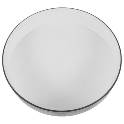 Balacoo Freezer Tray Dry Ice Tray Wedding Dinner Plates Containers for Food Fruit Container Fruit Decor End Table Decor Japanese Snack Plate Vegetable Platter Melamine Fruit Dish Iced, 18.3x18.3cm