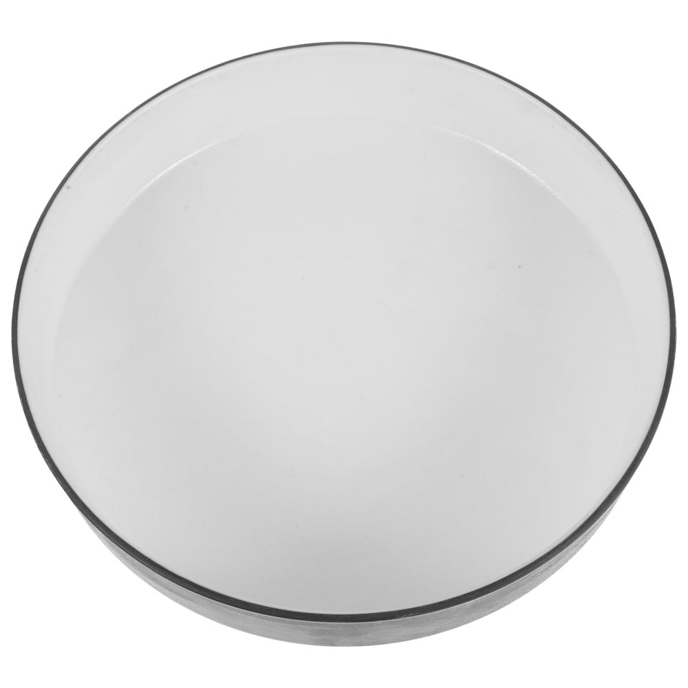 Balacoo Freezer Tray Dry Ice Tray Wedding Dinner Plates Containers for Food Fruit Container Fruit Decor End Table Decor Japanese Snack Plate Vegetable Platter Melamine Fruit Dish Iced, 18.3x18.3cm