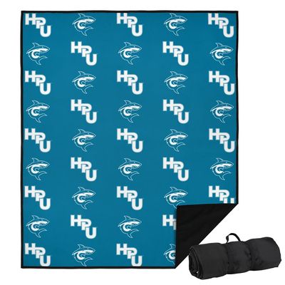 LOGOVISION Hawaii Pacific University Picnic Outdoor Blanket, 50"x60" Logo Pattern, Foldable Blanket for Picnic, Beach, Camping, Park, Tailgate