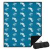 LOGOVISION Hawaii Pacific University Picnic Outdoor Blanket, 50"x60" Logo Pattern, Foldable Blanket for Picnic, Beach, Camping, Park, Tailgate view 1