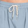 JEsilunmaMY Causal Cotton Linen Harem Pants for Men Elastic Waist Drawstring Beach Pants Lightweight Yoga Pants with Pocket (Light Blue,Small) view 2