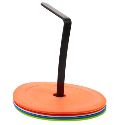 SUPVOX 1set Football Training Sign Discs Mini Round Markers for Soccer Practice Pe Material Bright Colors for Enhanced Visibility Essential Training Tools for Players and