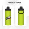 SIYTUAU Cute Mosquitoes Water Bottle 18 Oz Stainless Steel Water Bottles Leak Proof Outdoor Sports Insulated Water Bottle Funny Bottle Water view 4