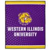 LOGOVISION Western Illinois University Picnic Outdoor Blanket, 50"x60" Logo Dots, Foldable Blanket for Picnic, Beach, Camping, Park, Tailgate view 2