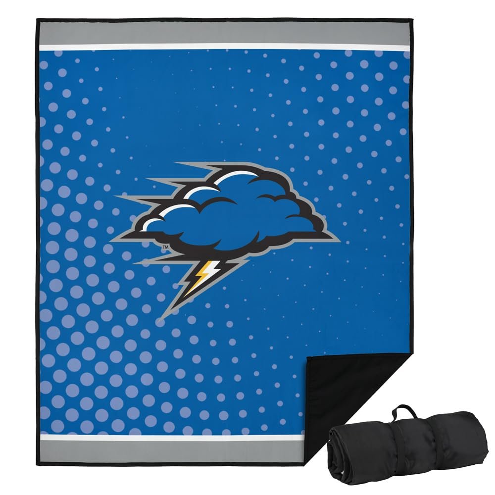 LOGOVISION University of New England Picnic Outdoor Blanket, 50"x60" Logo Dots, Foldable Blanket for Picnic, Beach, Camping, Park, Tailgate