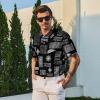 GDEVIG Mens Funny Polo Shirts, Vintage Culture Golf Shirts Short Sleeve, Moisture Wicking Quick-Dry Business Casual Shirt for Men view 3